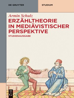 cover image of Erzähltheorie in mediävistischer Perspektive